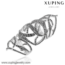 12965 xuping luxe design argent bijoux couleur en gros anneau cadeau pour les femmes